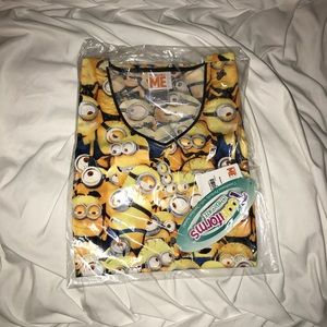 BRAND NEW Minions Scrubs